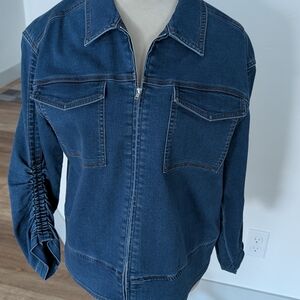 Jones New York Dark Blue Jean Jacket